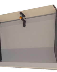 Air inlet C2800 w/deflector 150mm, CW,self lock, wo/net. V25